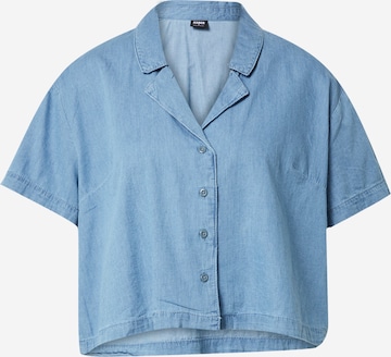 Urban ClassicsBluza - plava boja: prednji dio