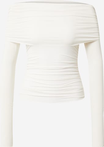 WEEKDAY Koszulka 'Daria' w kolorze biały: przód