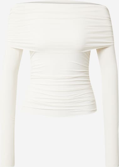 WEEKDAY T-shirt 'Daria' en blanc, Vue avec produit