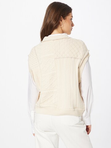 Pull-over 'TAKE THE PLUNGE' Free People en beige