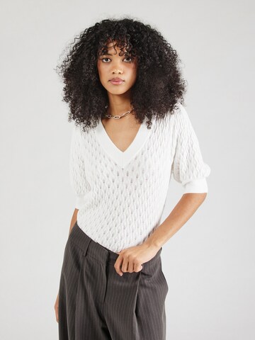 Peppercorn - Jersey 'Rosalia' en blanco: frente
