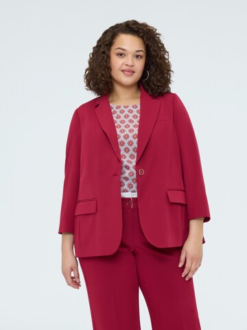 Fiorella Rubino Blazers in Rood: voorkant
