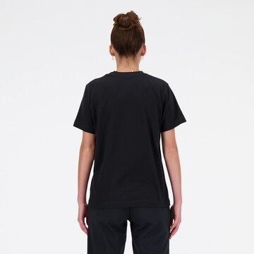 new balance Shirt 'Essentials' in Zwart