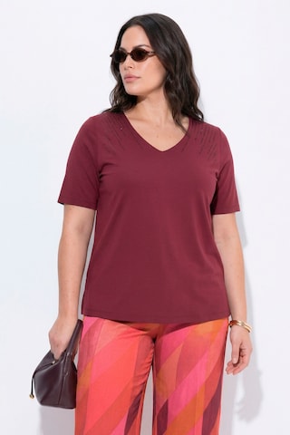 Ulla Popken Shirt in Rood