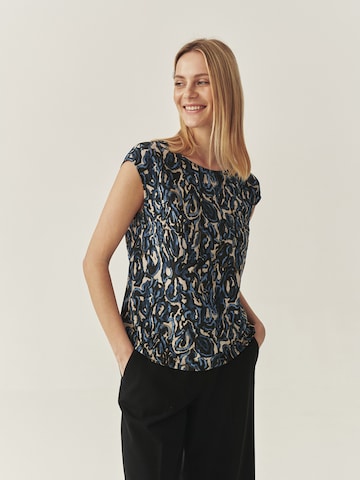 TATUUM - Blusa 'Raela 1' en azul: frente