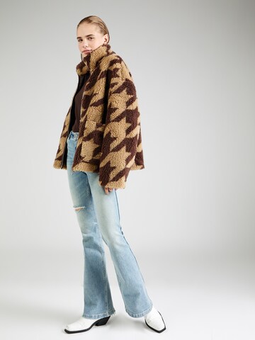 UNITED COLORS OF BENETTON Prehodna jakna | rjava barva
