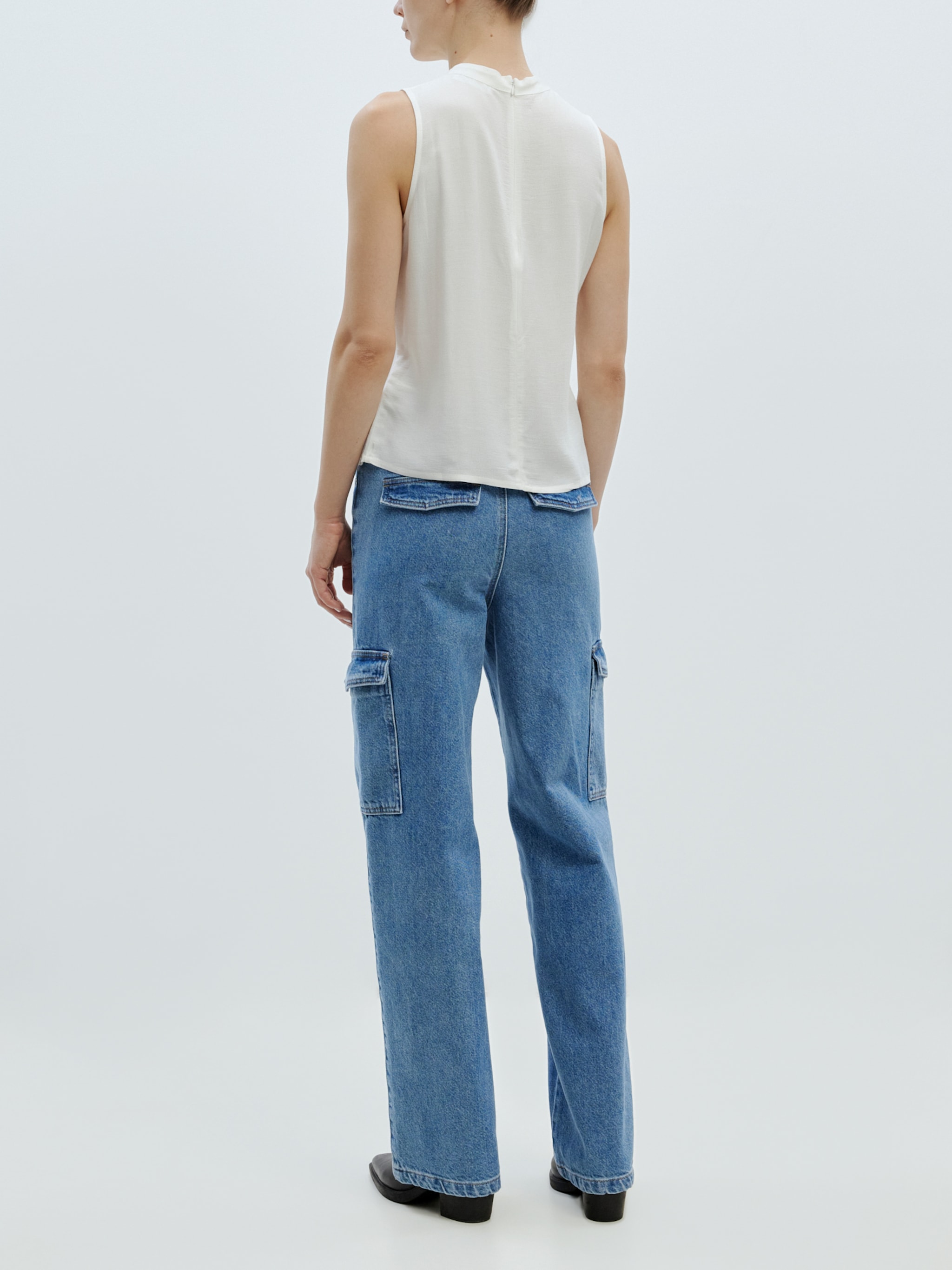 EDITED Produkte Bluse 'Charis' weiß