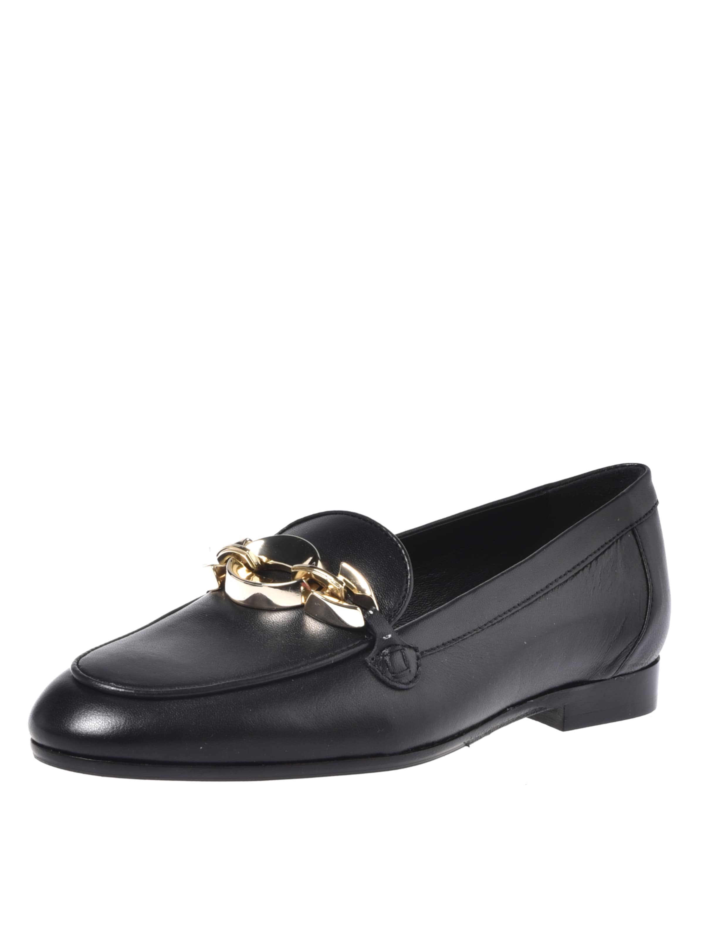 BALDININI Instappers in Zwart: voorkant