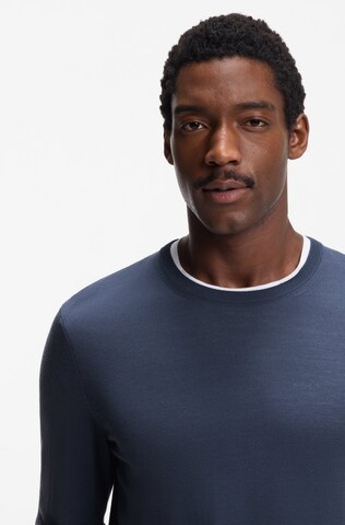 BOSS Pullover 'Leno-P' in Blau
