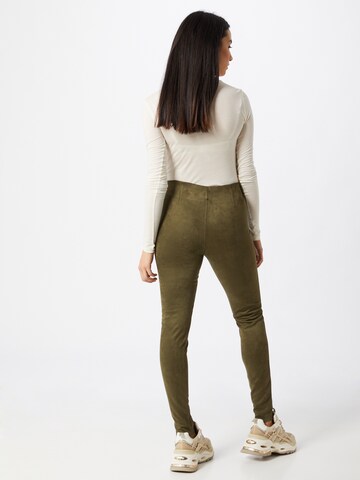 Freequent Skinny Leggings 'Lexie' i grön