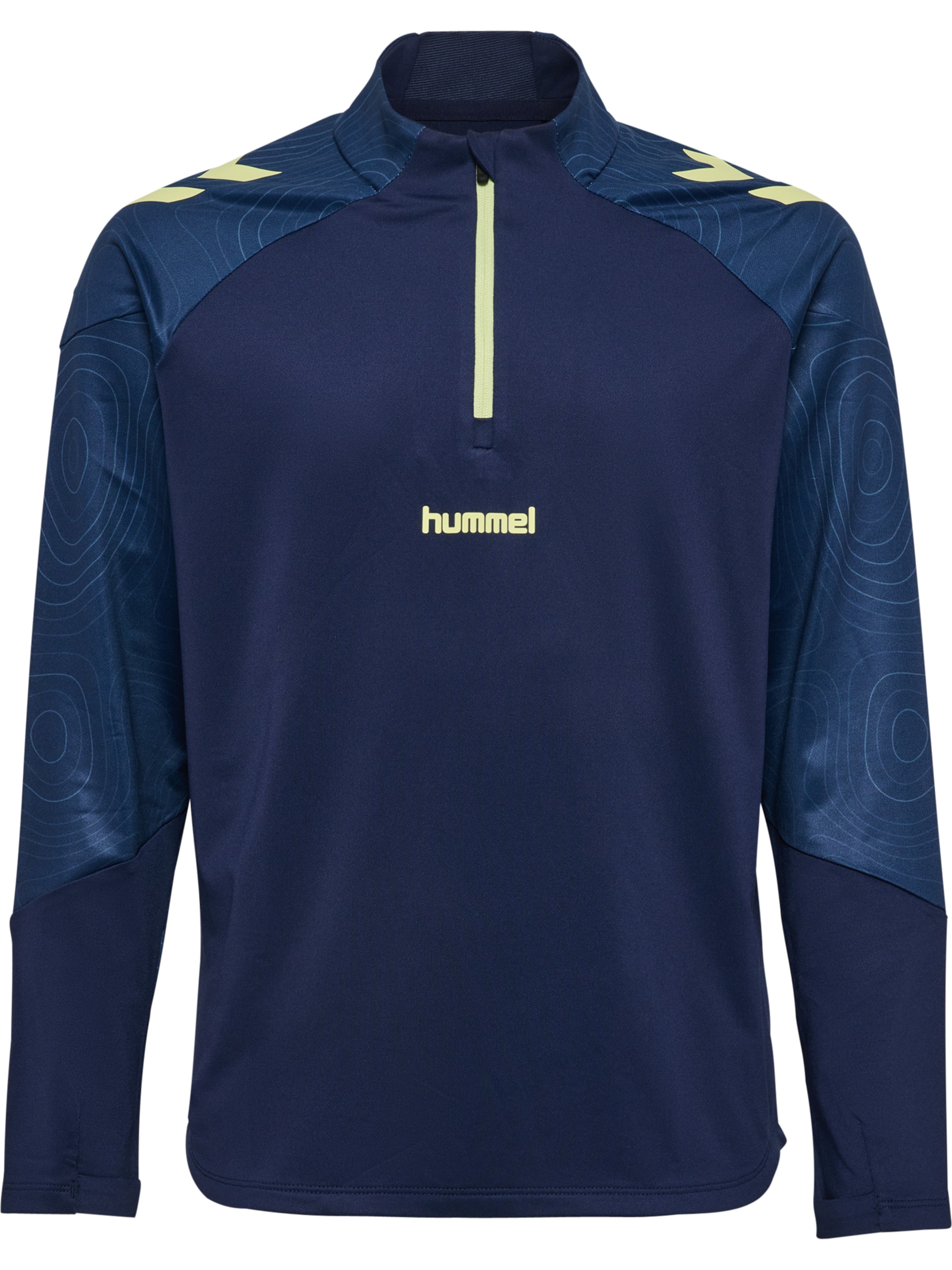 Hummel Sportief sweatshirt 'BLAZE 2.0' in Groen: voorkant