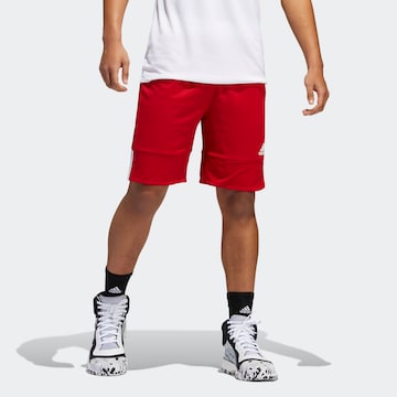 Regular Pantalon de sport '3G Speed' ADIDAS SPORTSWEAR en rouge : devant