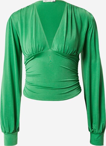 Camicia da donna di NLY by Nelly in verde: frontale