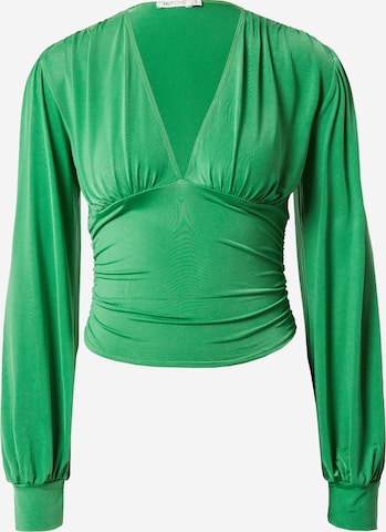 Camicia da donna di NLY by Nelly in verde: frontale