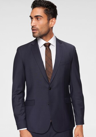 STRELLSON Slim Fit Sakko 'Allen' in Blau