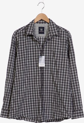 LERROS Button Up Shirt in XXL in Grey: front