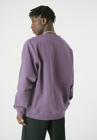 Cleptomanicx Sweatshirt 'Ligull Boxy' in Lila