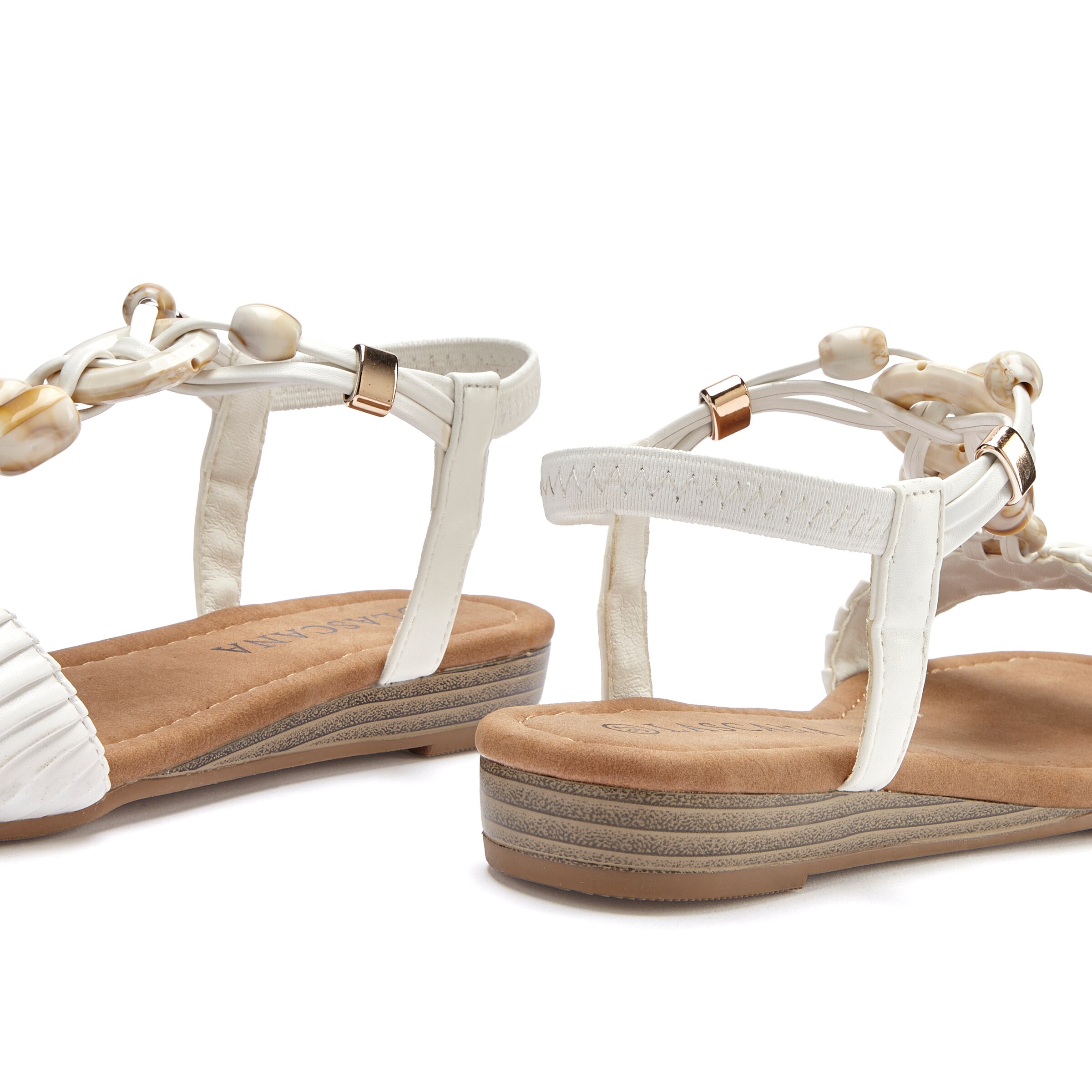 LASCANA - Sandalias en blanco