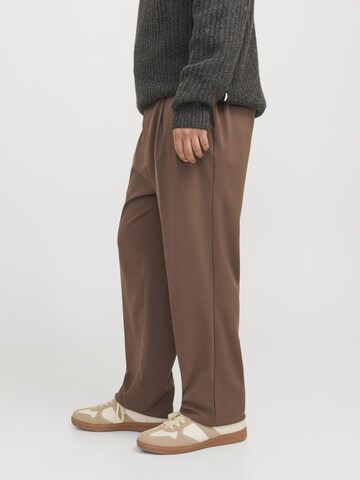 JACK & JONES Loosefit Pantalon in Bruin