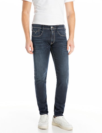 REPLAY Slimfit Jeans 'ANBASS' in Blau: Vorderseite