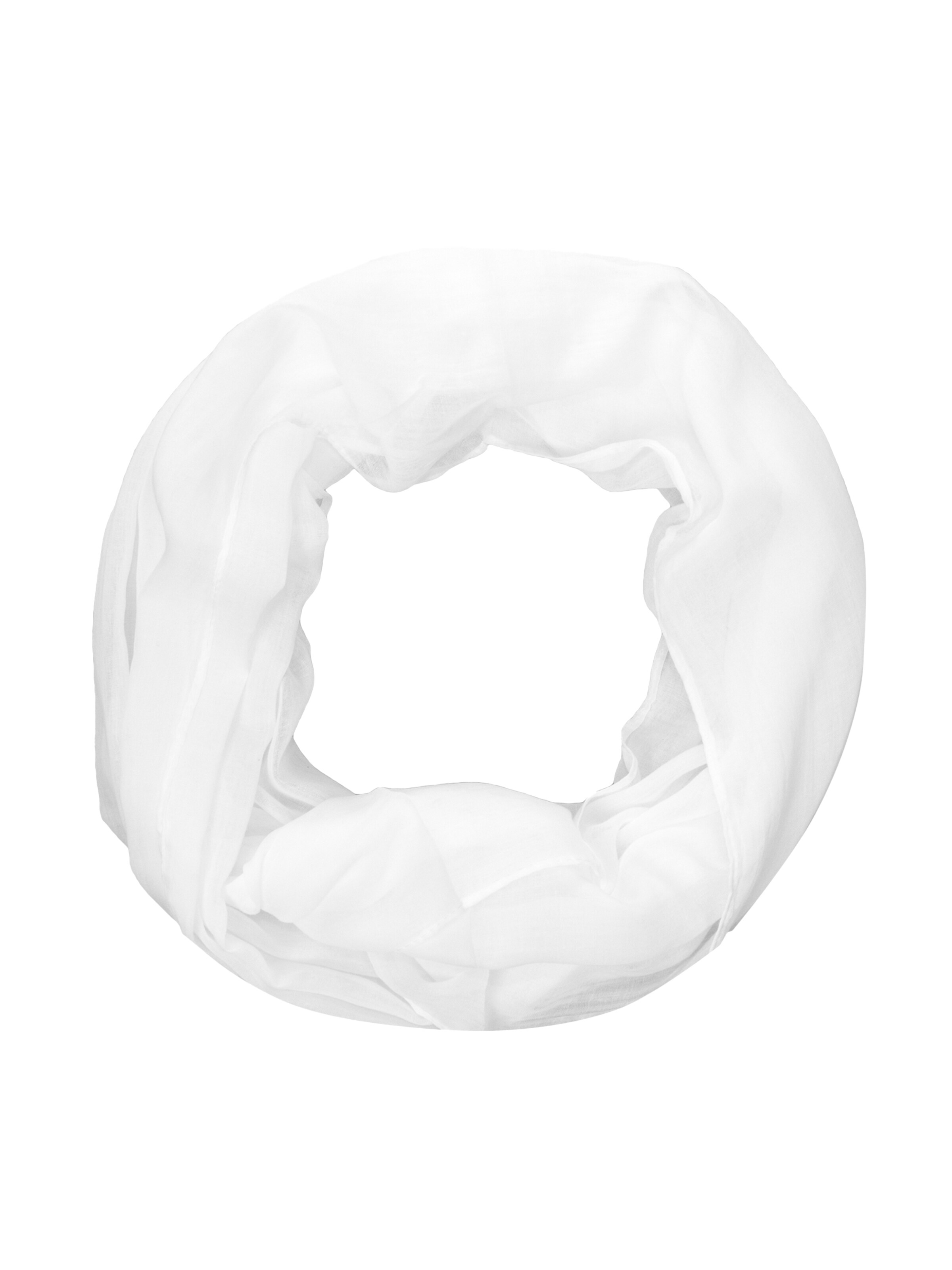 Seasons of April Tunnelsjaal in Wit: voorkant