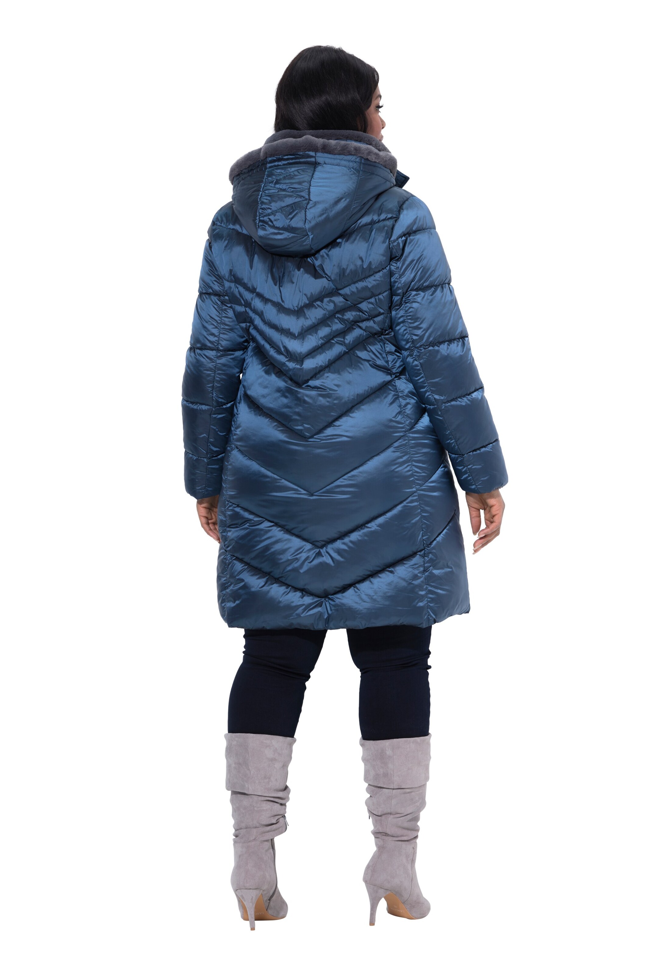 Ulla Popken Winter coat in Blue