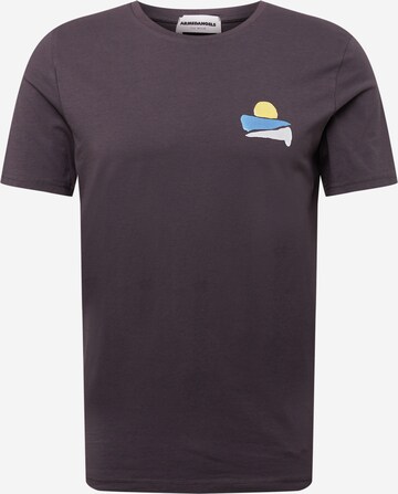 ARMEDANGELS T-Shirt 'Jaames Sunsets' in Grau: predná strana