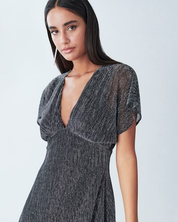 BWLDR Cocktail dress 'Serla' in Silver