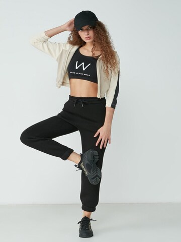 C&City Tapered Hose in Schwarz