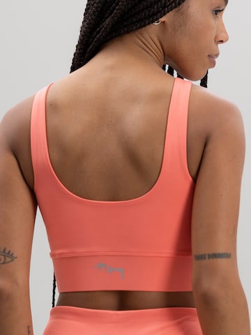 Bustier Soutien-gorge de sport 'Bustier' Hey Honey en orange