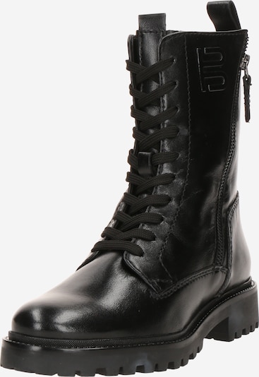 Cizme cu șireturi TT. BAGATT pe negru, Vizualizare produs