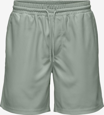 Only & Sons Trousers 'Tel' in Green: front