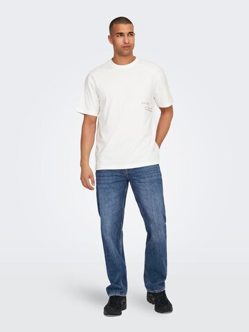 Only & Sons Свободный крой Джинсы 'ONSEDGE' в Синий