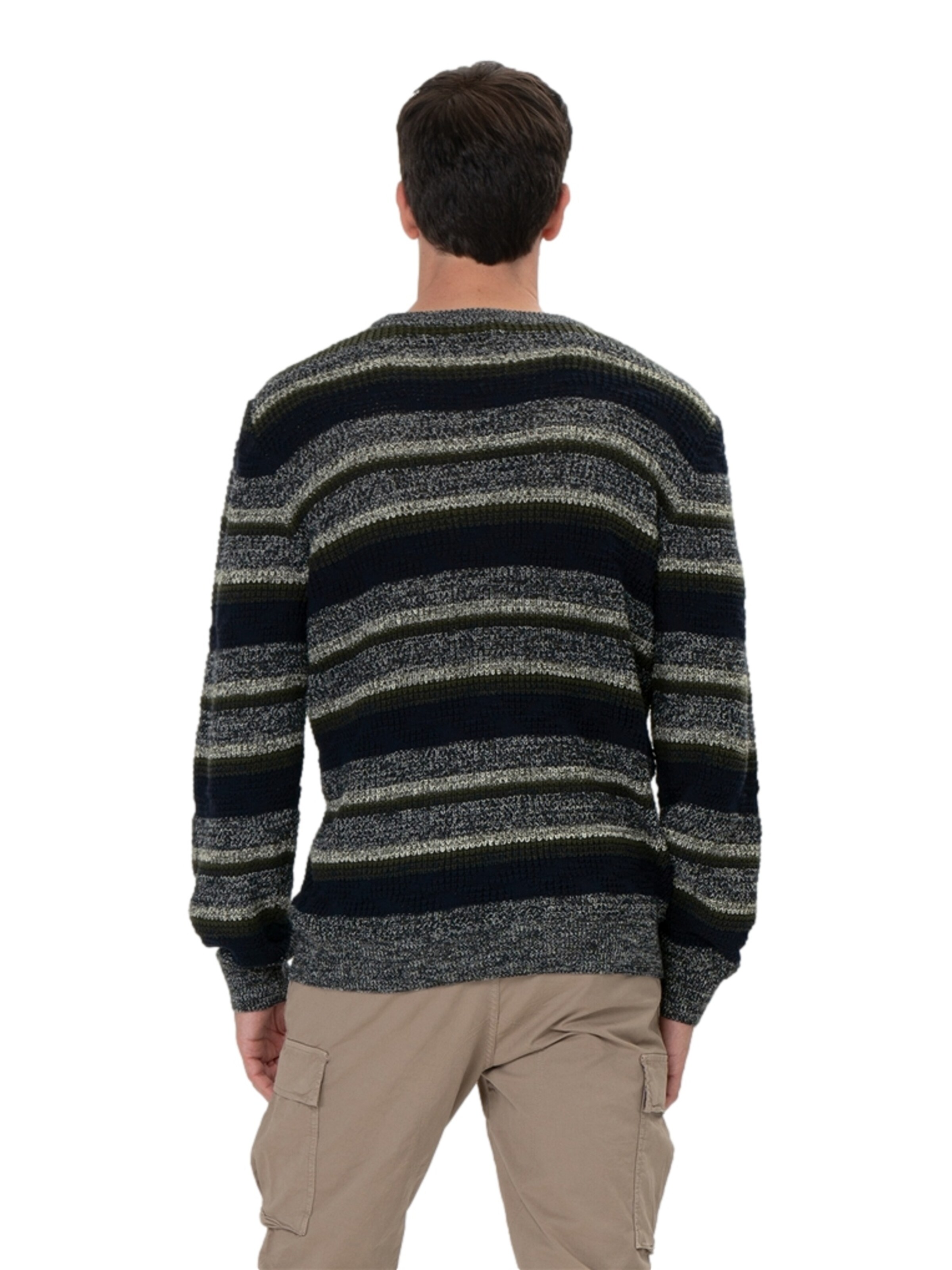 Key Largo Pullover 'Basel' i blå