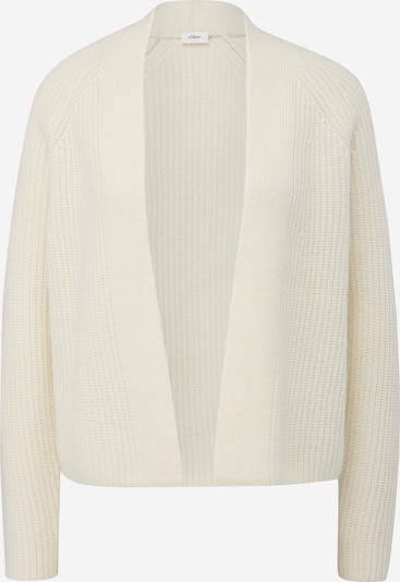 s.Oliver BLACK LABEL Cardigan en blanc naturel, Vue avec produit