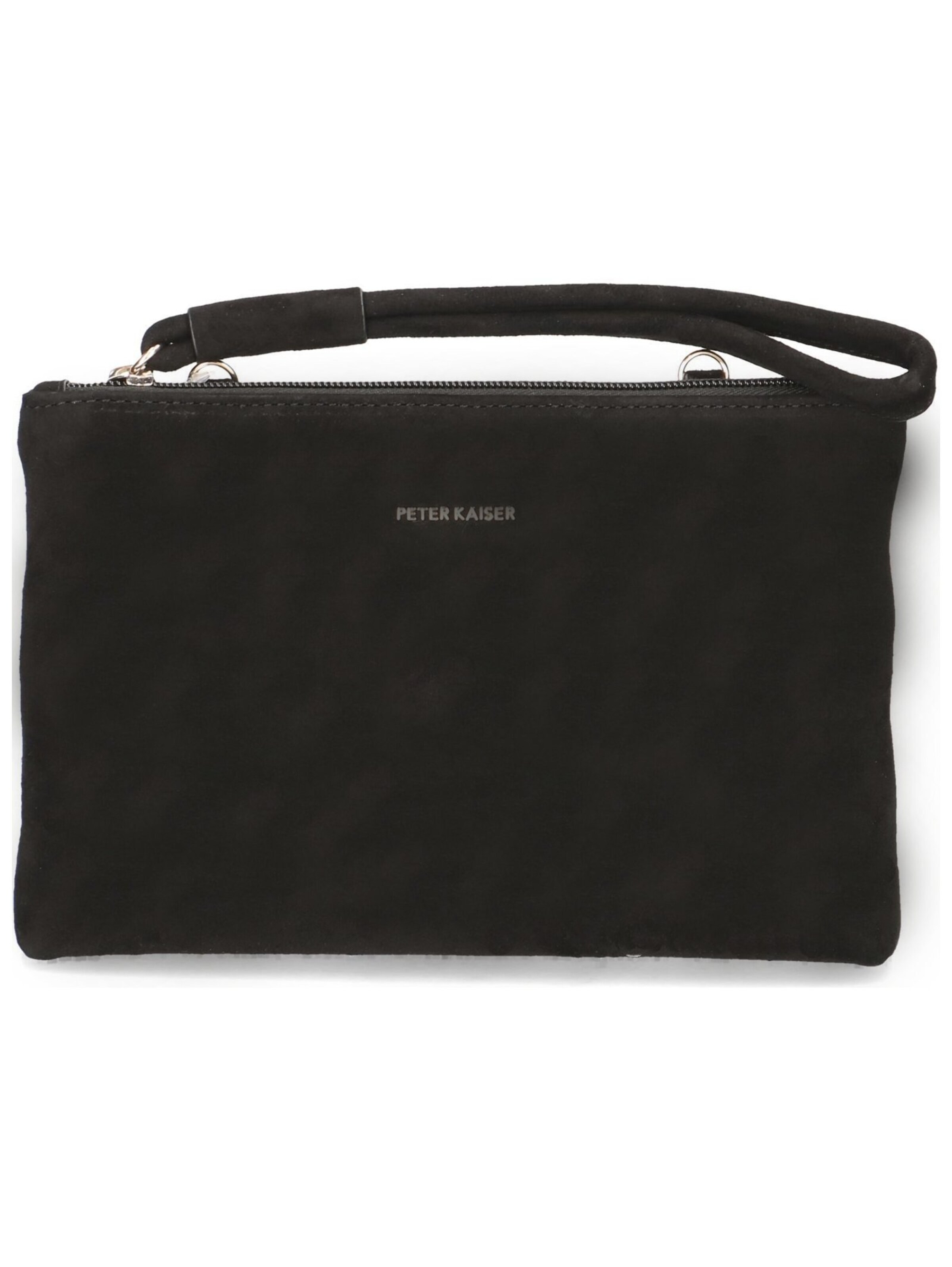 PETER KAISER Clutch in Black: front