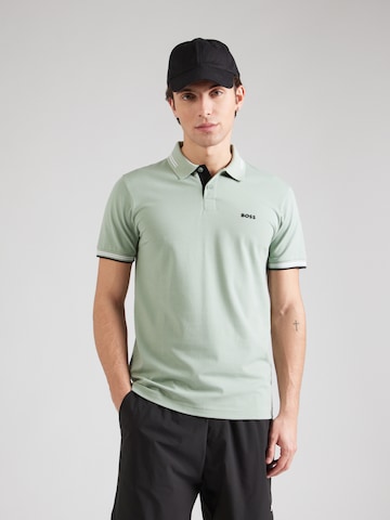 BOSS Shirt 'Paul' in Groen: voorkant