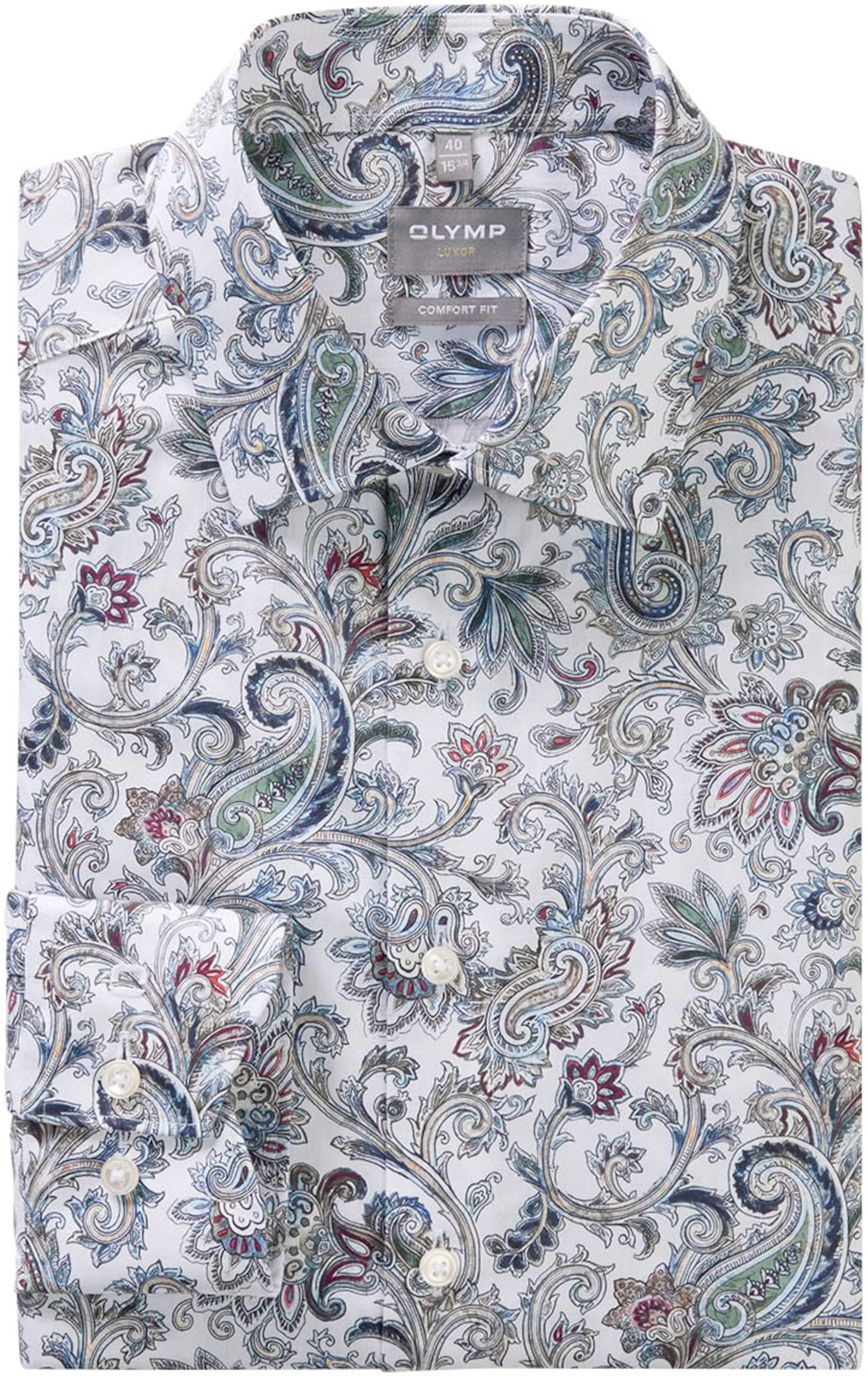 OLYMP Comfort Fit Hemd in Weiß