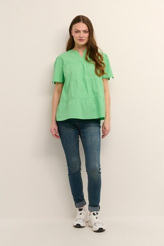 Cream - Blusa 'Malinka' em verde