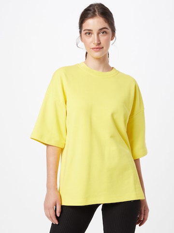 T-shirt Goldgarn en jaune : devant