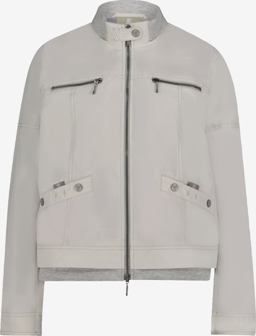 Veste mi-saison Amber & June en gris : devant