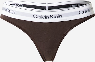 String di Calvin Klein Underwear in marrone: frontale
