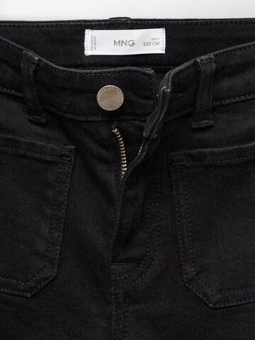 MANGO KIDS Flared Jeans in Schwarz