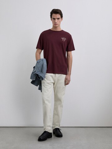 Scalpers Shirt 'Perfect Night' in Rood: voorkant