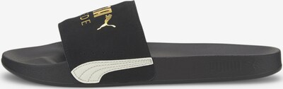 PUMA Badesandalen in schwarz / weiß, Produktansicht