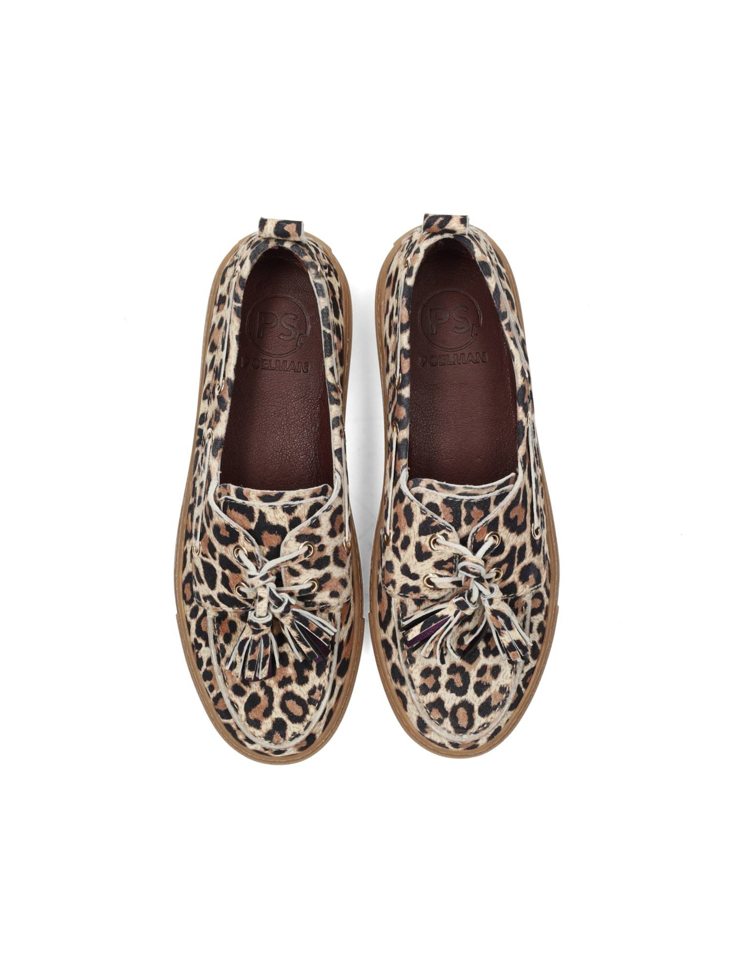 Mocassin 'Silk' PS Poelman en marron