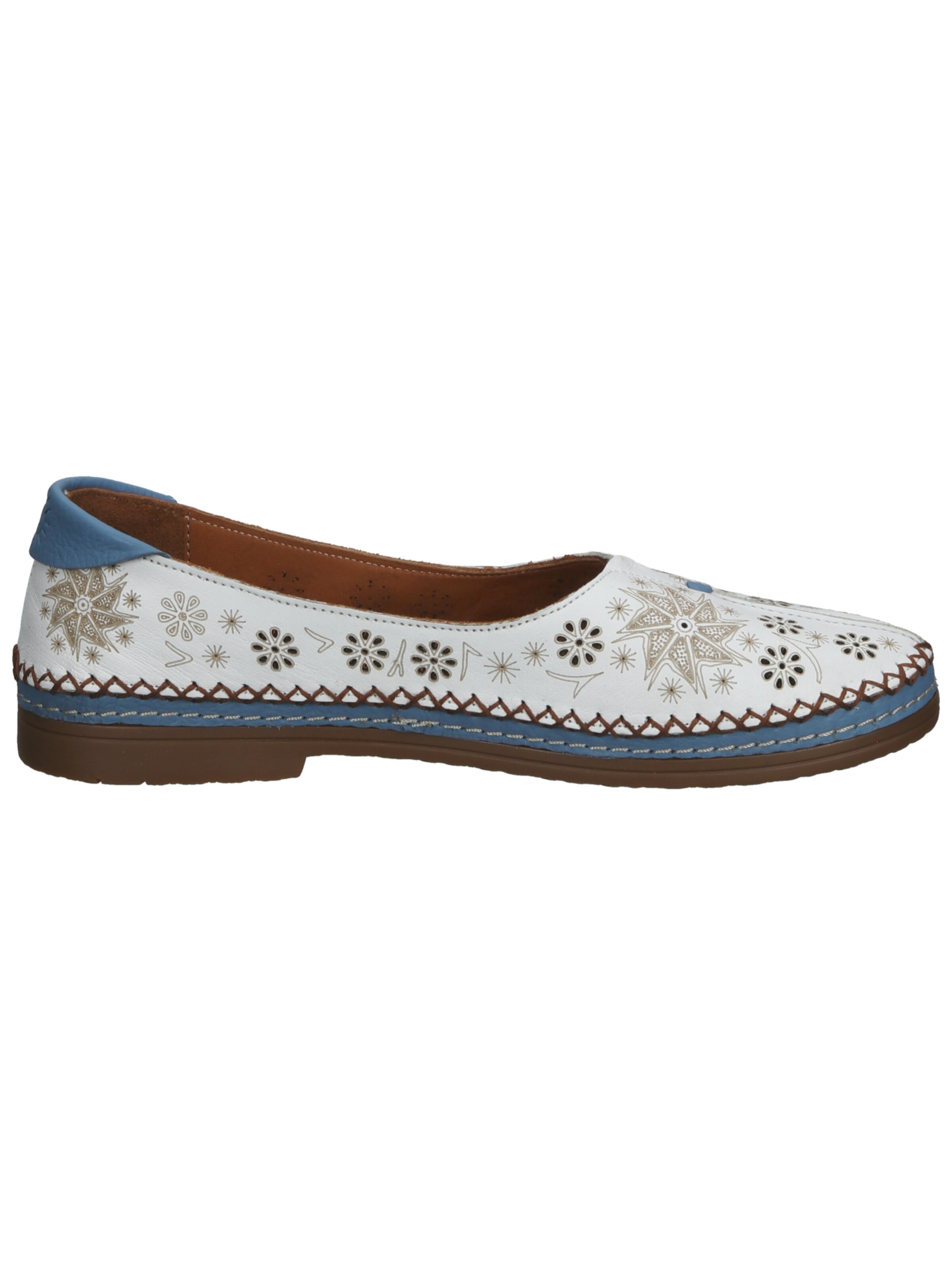 Frauen Halbschuhe COSMOS COMFORT Schuh in Blau, Weiß - WE09580 Frauen Halbschuhe COSMOS COMFORT Schuh in Blau, Weiß - WE09580