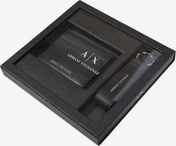 ARMANI EXCHANGE Wallet in Black: front