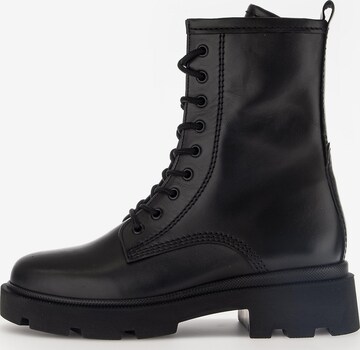 GABOR Lace-Up Ankle Boots in Black