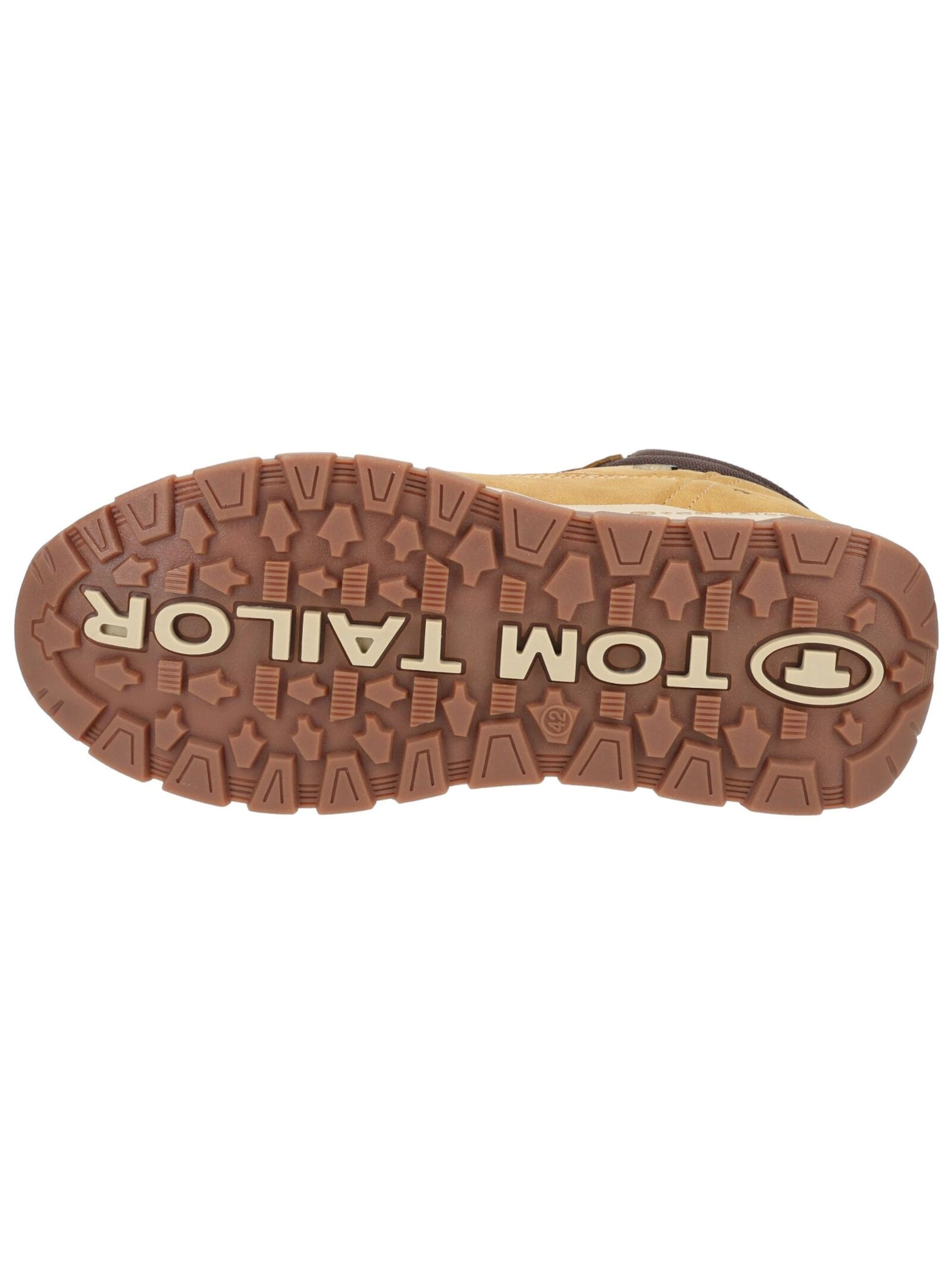 Stivale stringato di TOM TAILOR in giallo